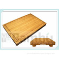 2014 100% Mao Bamboo Chopping Large Prep Cutting Board with Juice Groove 2014